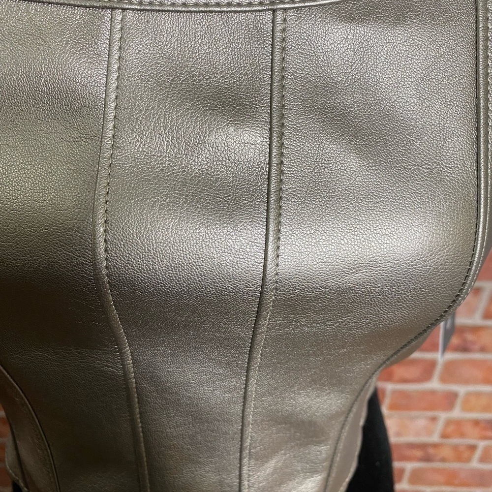 Faux leather top Size S - Picture 2 of 5